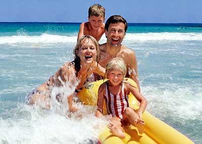 August-Angebot für Urlaub in Rimini-Italien im Hotel am Meer mit Angeboten für Familien